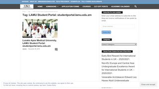 
                            6. LAMU Student Portal: studentportal.lamu.edu.zm Archives - Explore ...