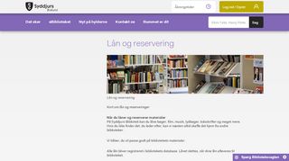 
                            2. Lån og reservering | Syddjurs Bibliotek