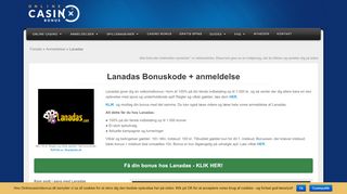 
                            6. Lanadas - Online Casino bonus