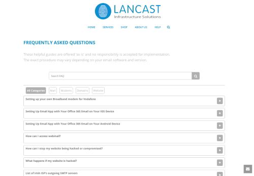 
                            8. LANCAST - How do I set up a Router for Vodafone?