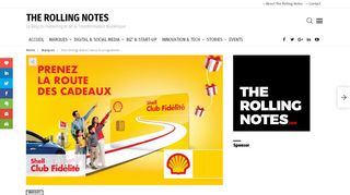 
                            7. Lancement du Shell Club Fidélité | THE ROLLING NOTES