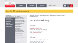 
                            11. Land Oberösterreich - Personalverrechnung