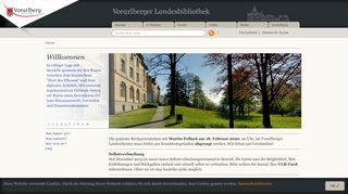 
                            11. Land Vorarlberg - Landesbibliothek