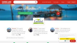 
                            4. Landal Collect EarniePoints | Earnieland