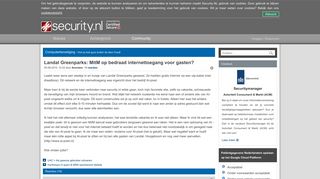 
                            8. Landal Greenparks: MitM op bedraad internettoegang voor gasten ...