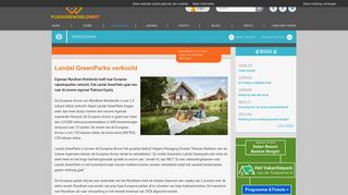 
                            11. Landal GreenParks verkocht | nrit.nl - trends, nieuws en kennis op het ...