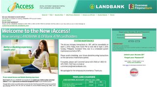 
                            3. Landbank iAccess Retail Internet Banking Login
