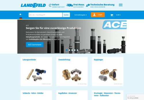 
                            1. Landefeld - Pneumatik - Hydraulik - Industriebedarf