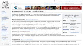 
                            9. Landesamt für Finanzen Rheinland-Pfalz – Wikipedia