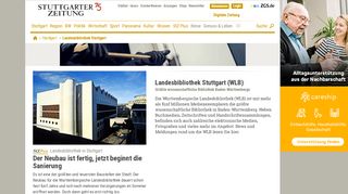 
                            6. Landesbibliothek Stuttgart (WLB Stuttgart) - Stuttgarter Zeitung