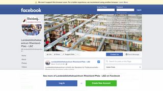 
                            12. Landesbibliothekszentrum Rheinland-Pfalz - LBZ - Posts | Facebook