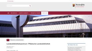 
                            5. Landesbibliothekszentrum Rheinland-Pfalz | Pfälzische ...