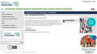 
                            10. Landesinstitut für Pädagogik und Medien: Lehrerfortbildung in ...