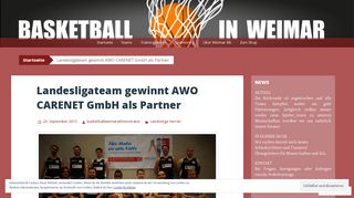 
                            12. Landesligateam gewinnt AWO CARENET GmbH als Partner |
