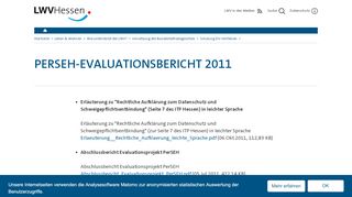 
                            7. Landeswohlfahrtsverband Hessen: PerSeh-Evaluationsbericht2011
