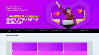 
                            2. Landing - Lazada