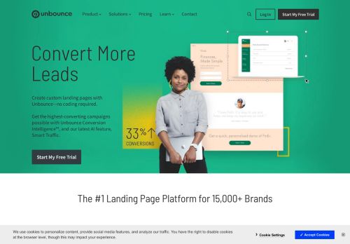 
                            8. Landing Page Builder & Conversion Platform for Marketers  ...