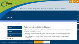 
                            1. Landjugend Österreich - Login