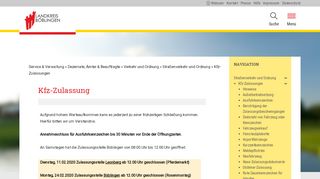 
                            2. Landkreis Böblingen -Kfz-Zulassungen