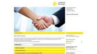 
                            4. Landkreis Esslingen Onlinebewerbung