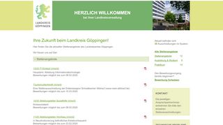 
                            3. Landkreis Göppingen Onlinebewerbung