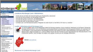 
                            8. Landkreis Nürnberger Land: Bibliotheken