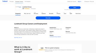 
                            10. Landmark Group Careers and Employment | Indeed.com
