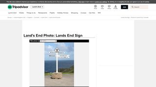 
                            7. Lands End Sign - Picture of Land's End, Cornwall - TripAdvisor