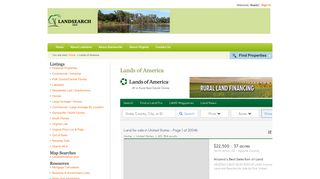 
                            7. Lands of America | - LandSearch, LLC