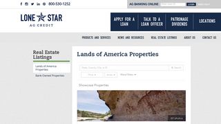 
                            11. Lands of America Properties - Lone Star Ag Credit