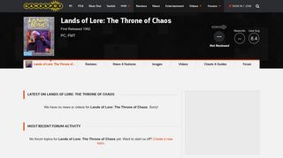 
                            10. Lands of Lore: The Throne of Chaos - GameSpot