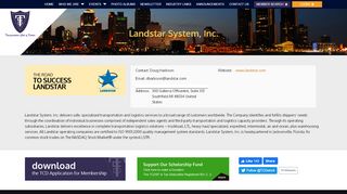 
                            13. Landstar System, Inc. - Transportation Club of Detroit