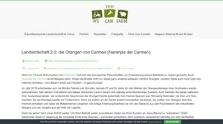
                            12. Landwirtschaft 2.0: die Orangen von Carmen (Naranjas del Carmen ...