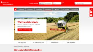 
                            12. Landwirtschaft - | Sparkasse Burgenlandkreis