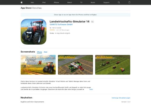 
                            7. Landwirtschafts-Simulator 14 im App Store - iTunes - Apple