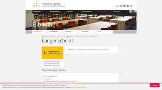 
                            9. Langenscheidt - Hochschule Augsburg