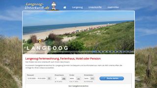
                            2. Langeoog – Ferienwohnung, Ferienhaus oder Hotel