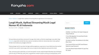 
                            11. Langit Musik, Aplikasi Streaming Musik Legal Nomor #1 di Indonesia