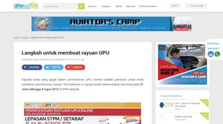 
                            13. Langkah untuk membuat rayuan UPU - Afterschool.my