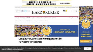 
                            10. Langlauf-Quartett um Hennig startet bei 10-Kilometer-Rennen - Mehr ...