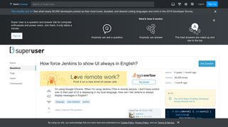 
                            12. language - How force Jenkins to show UI always in English? - Super ...