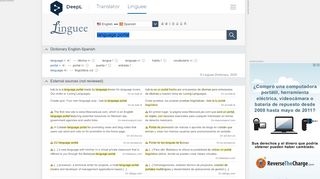 
                            8. language portal - Spanish translation – Linguee