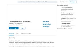 
                            6. Language Services Associates | LinkedIn