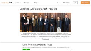 
                            13. LanguageWire akquiriert Frontlab - LanguageWire