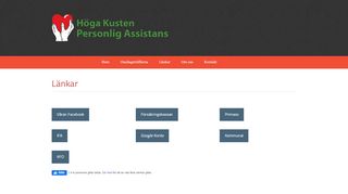 
                            8. Länkar - Höga Kusten Personlig Assistans, Kramfors