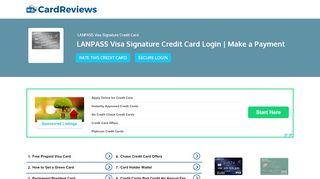 
                            4. LANPASS Visa Signature Credit Card Login | Make a Payment