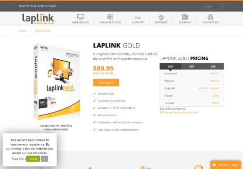 
                            9. Laplink Gold – Laplink®