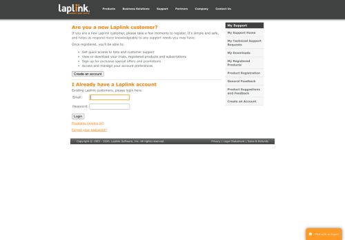 
                            1. Laplink - My Account Login