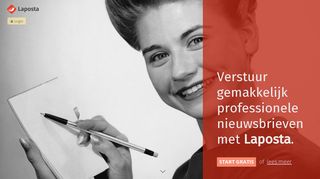 
                            2. Laposta - Gemakkelijk en gratis nieuwsbrieven versturen -