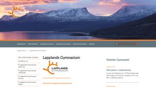 
                            3. Lapplands Gymnasium - Lapplands kommunalförbund